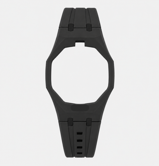 Audemars Piguet X Swatch Royal Pop Watch Band - Silicone Midnight Black