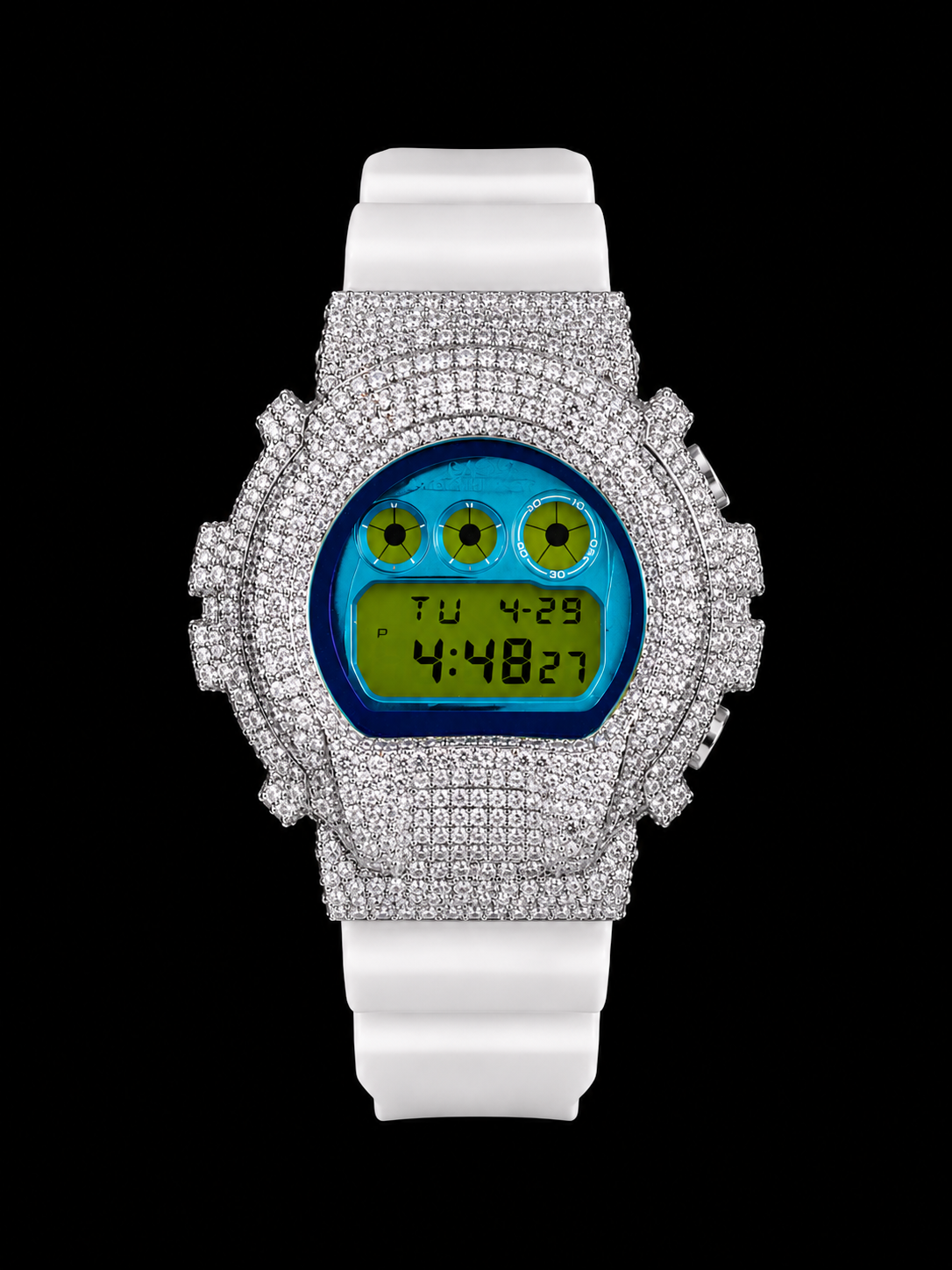 Moissanite Iced Out GS Watch