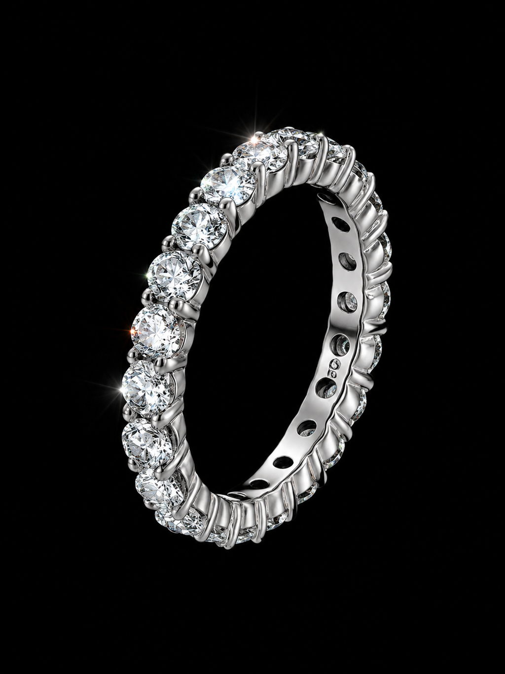 Moissanite Wedding Ring