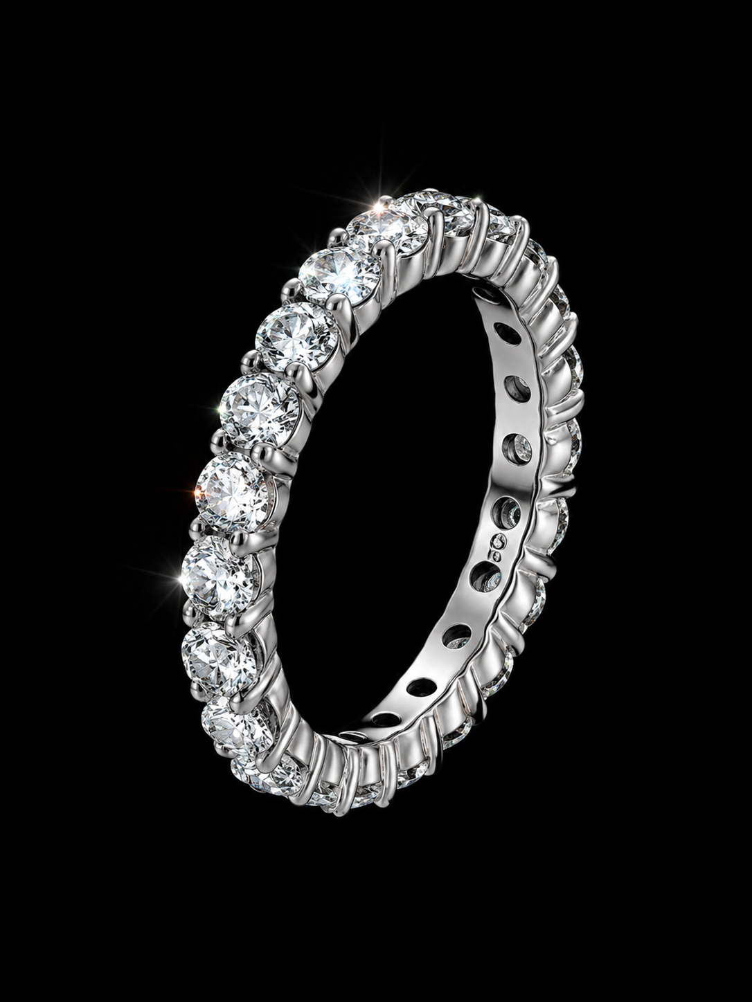 Moissanite Wedding Ring