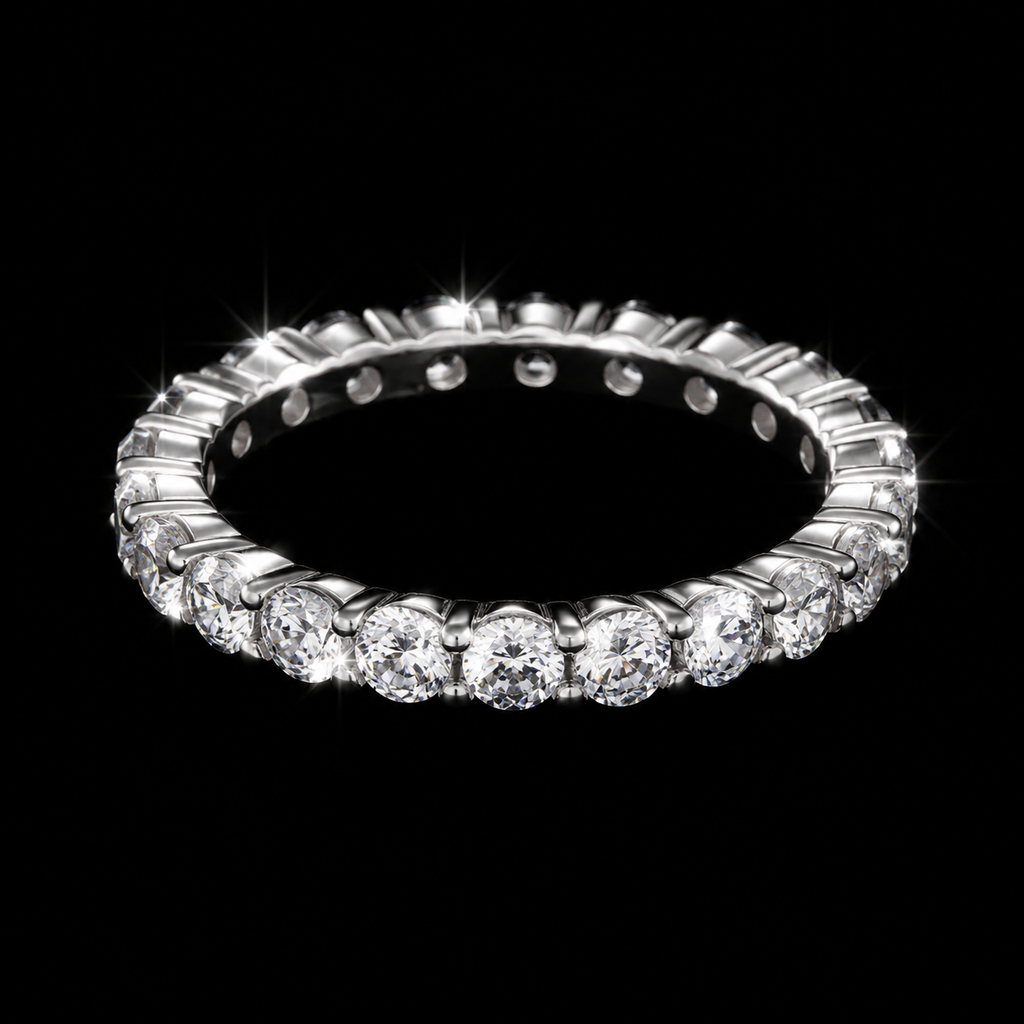 Moissanite Wedding Ring