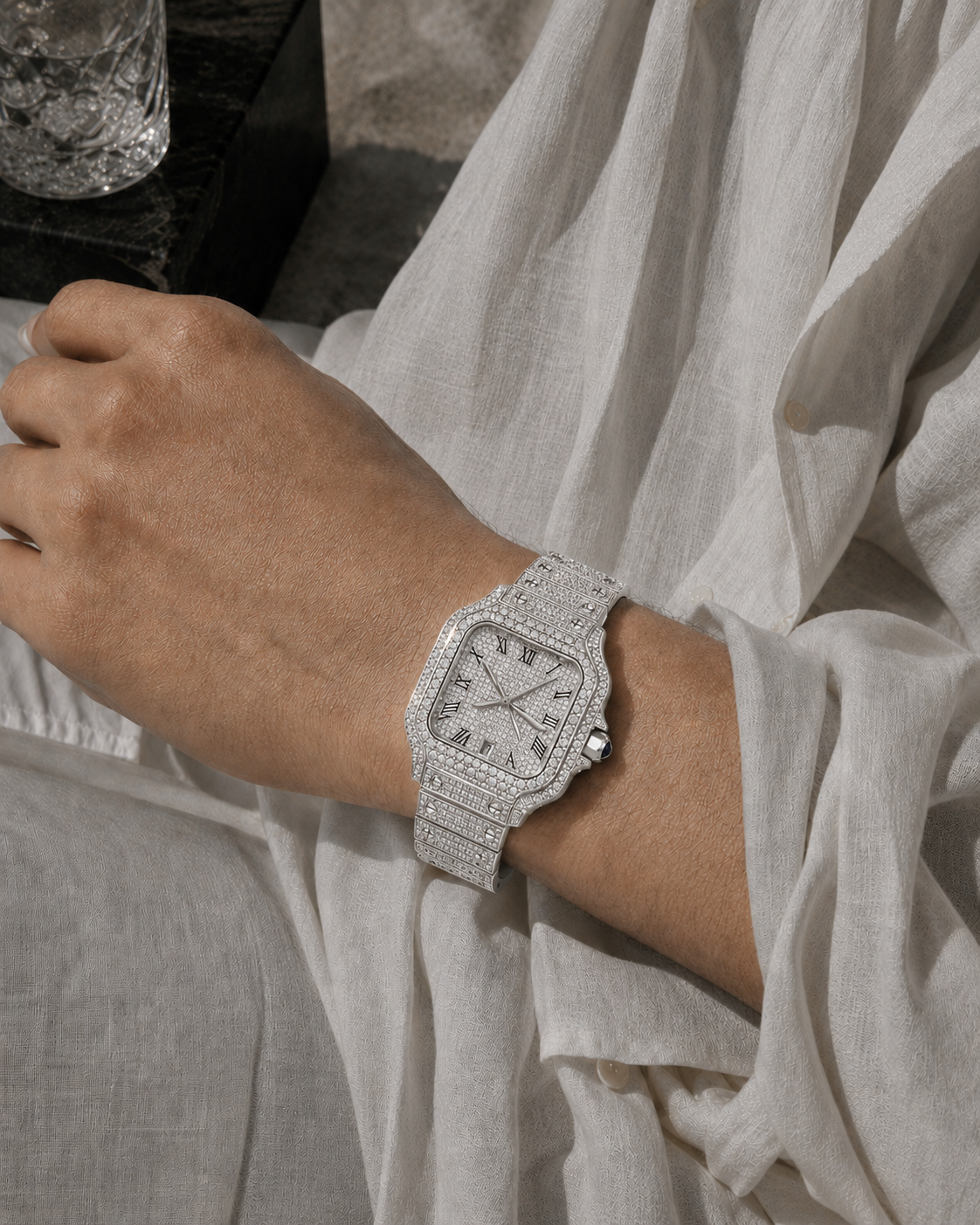 Moissanite CS Iced Watch