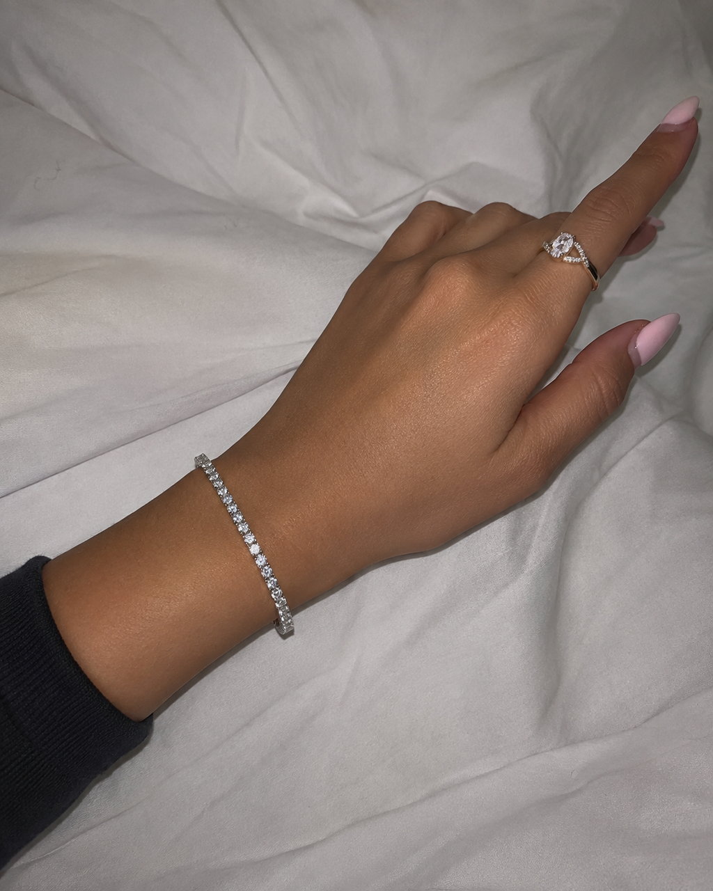 S925 3mm VVS Moissanite Tennis Bracelet